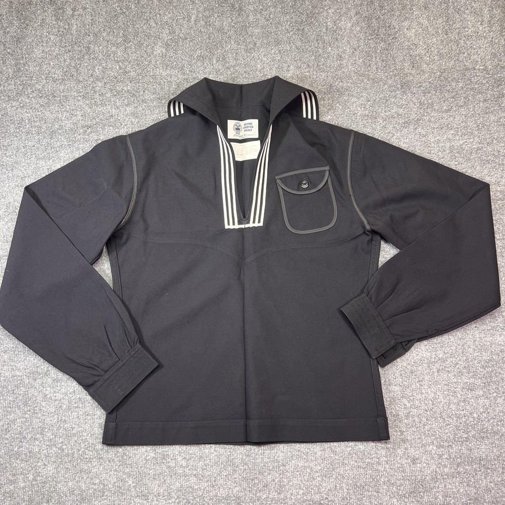 Quarterdeck Collection Jacket Mens 42 Blue Wool Navy Sailor Jumper Dress Uniform